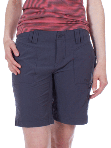 Jack Wolfskin Women's Desert Shorts (Dusty Grey) Hiking Shorts