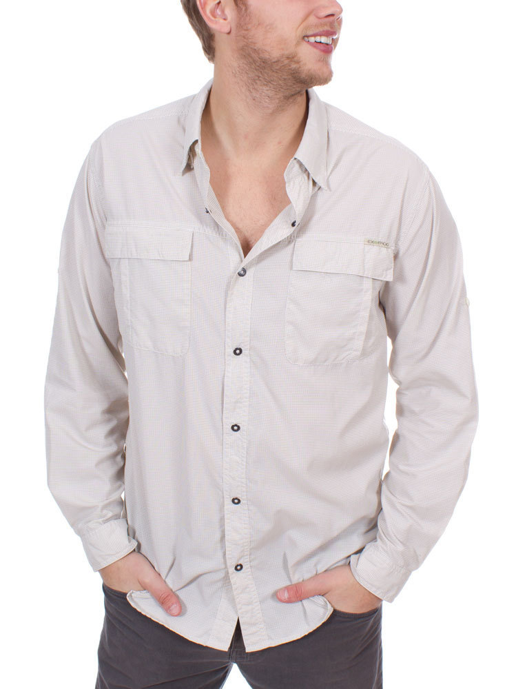 ExOfficio Men's BugsAway Halo Long-Sleeve Shirt