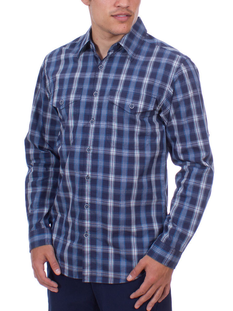 Ex Officio Halo Check Shirt with Insect Shield 