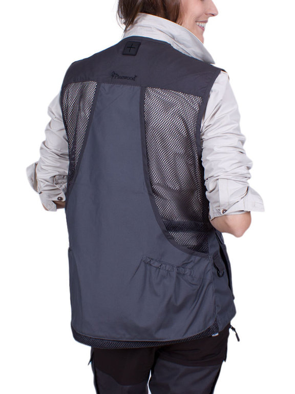 Pinewood Dames Dog Sports Light Vest (Dark Anthracite/ Grey) Outdoor Vest