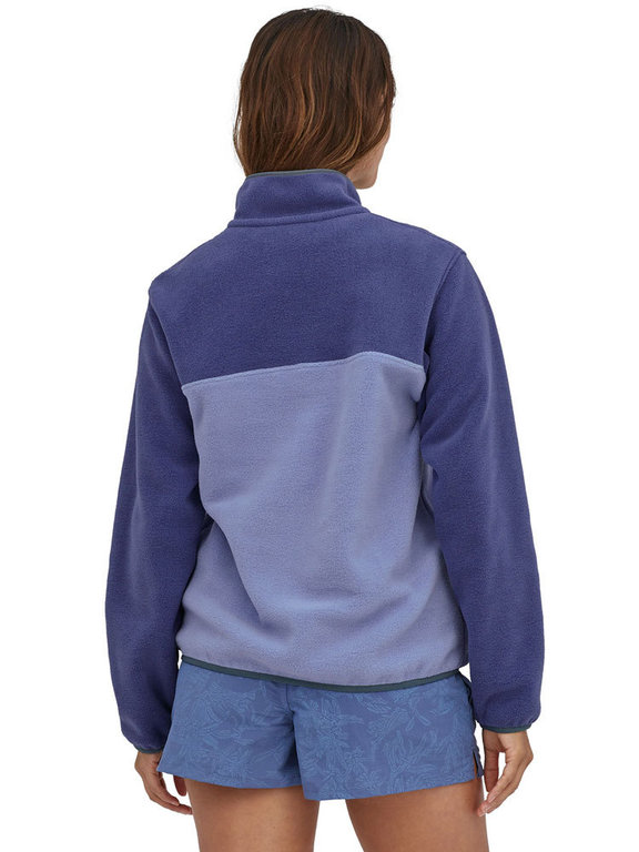 Patagonia Women's Lightweight Synchilla Snap-T Fleece Pullover (Light  Current Blue) Fleece