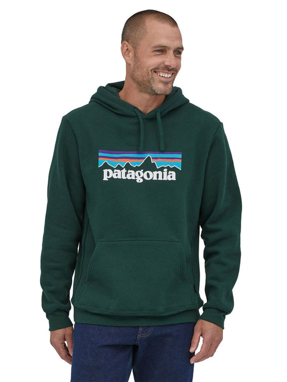 Patagonia Men's P-6 Logo Uprisal Hoody (Pinyon Green) Sweatshirt