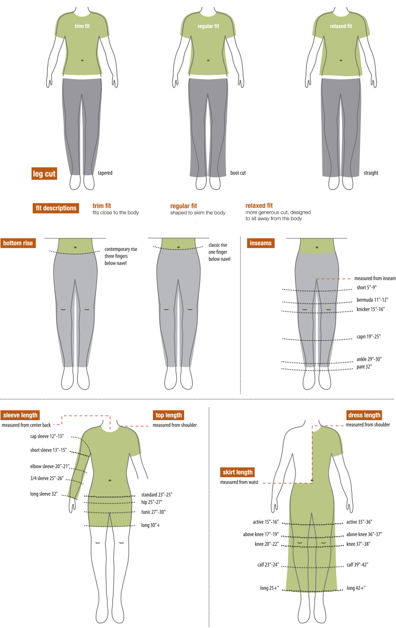 Patagonia Women's Size Guide 
